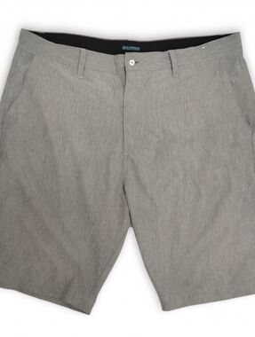 BURNSIDE - Men's Grey Board Shorts Size 36